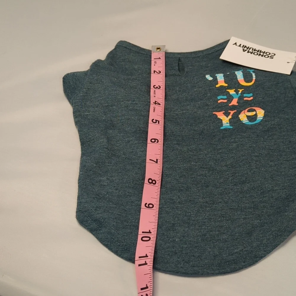 Sonoma Community Tu Y Yo Pet Tee Dog Cat Size Small